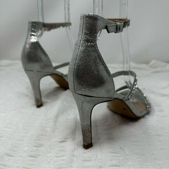 Michael Michael Kors Sylvia Sparkely Heels- Size 10 - Picture 10 of 16